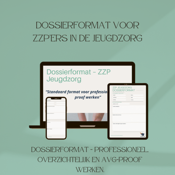Dossierformat – ZZP Jeugdzorg