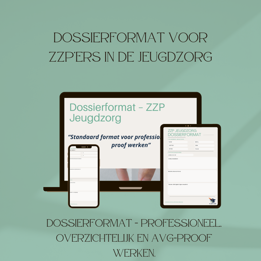 Dossierformat – ZZP Jeugdzorg