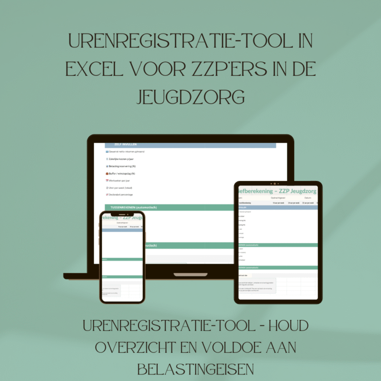 Urenregistratie – ZZP Jeugdzorg